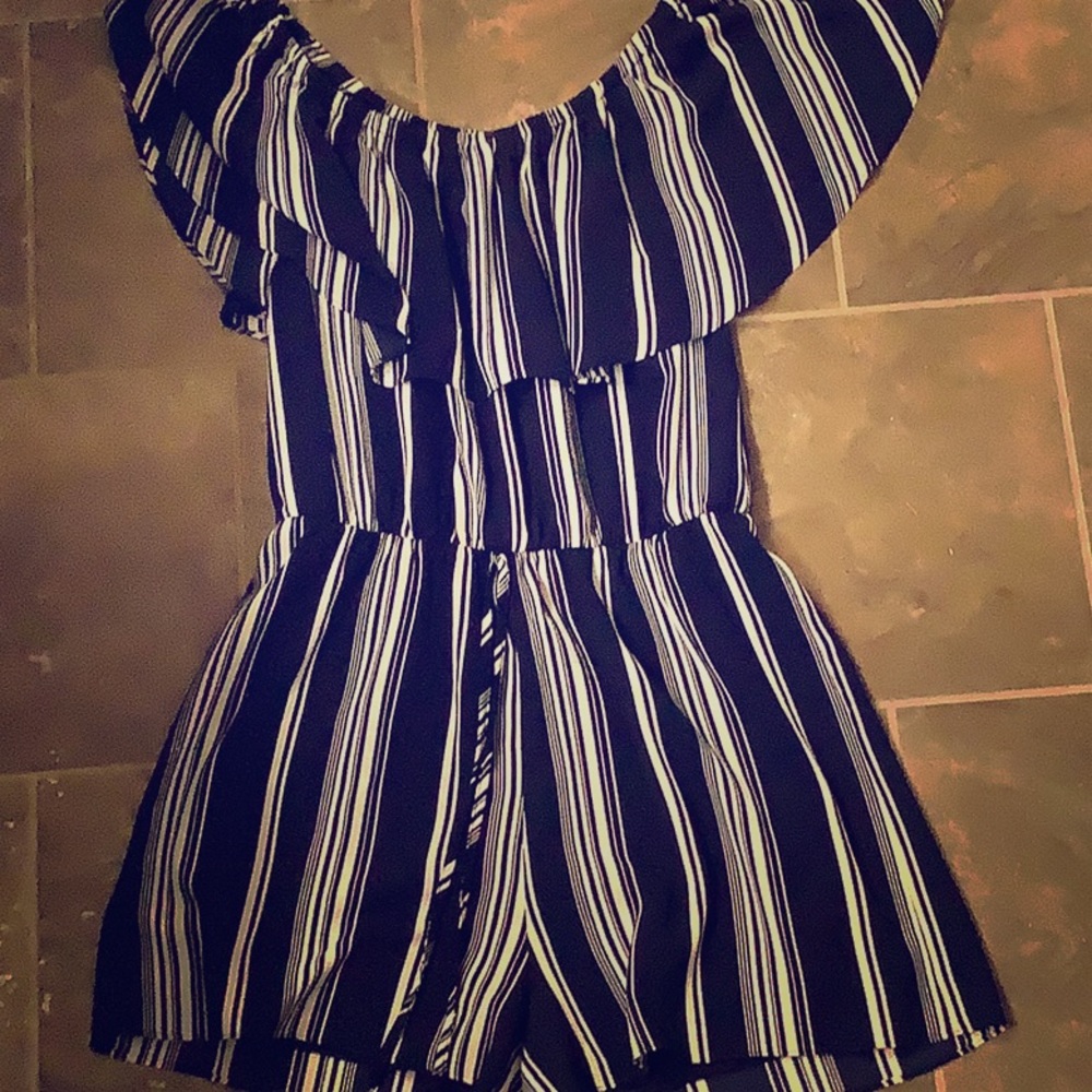Off the shoulder romper